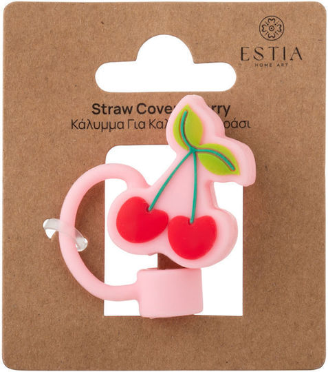 Estia Kerasí Kunststoff-Strohhalmabdeckung für Thermoskannen und tragbare Kühlschränke
