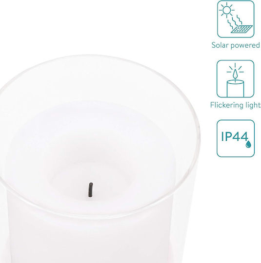 Navaris Set of 2 Solar Light Lanterns with Motion Sensor IP44