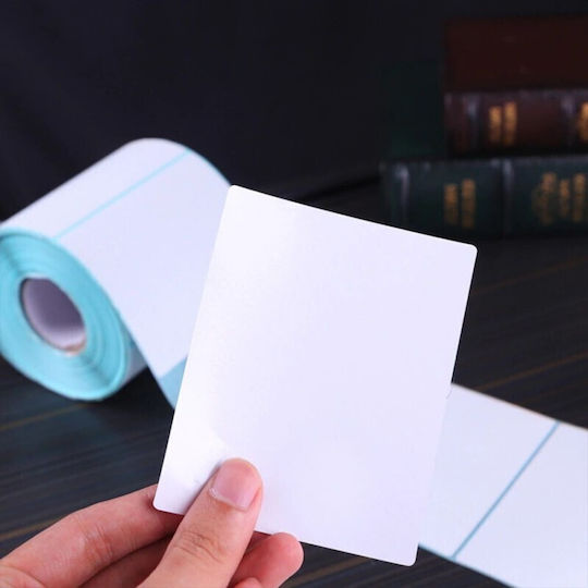 300 Самозалепващи се Етикети на Ролка за Принтер за Етикети 100x127mm