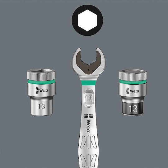 Wera Wera 8100sa Zyklop Касетъчен Ключ с Глухи Ключове 1/4" 42 Броя