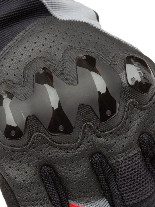 T.ur G-Fast Summer Men's Motorcycle Gloves Black/Anthracite/Red