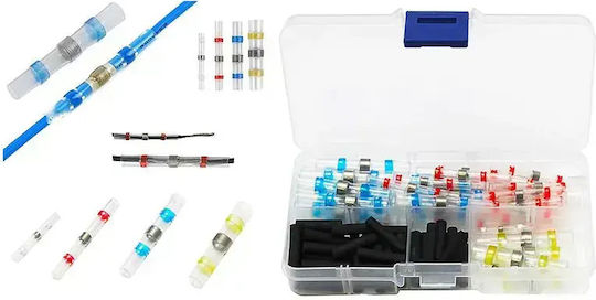 Quick Connector Kit Heat-shrink Solder Alloy 100 Pcs