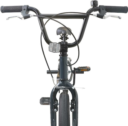 vidaXL Bicicletă Copii BMX Gri 16"