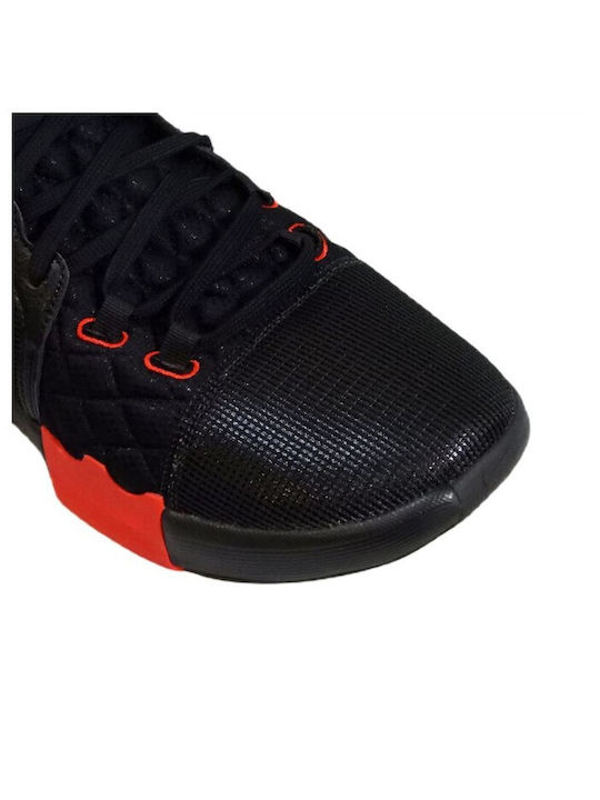 LeBron Witness 8 High Basketball Shoes Black / University Red / White