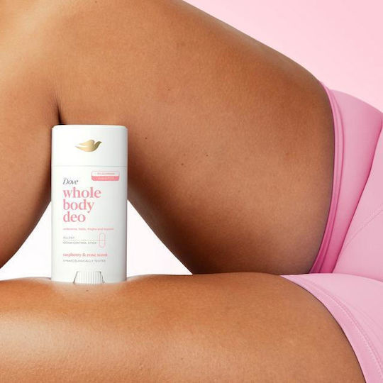 Dove Whole Body Sensitive - Raspberry & Rose Αποσμητικό σε Stick Χωρίς Αλουμίνιο 75ml