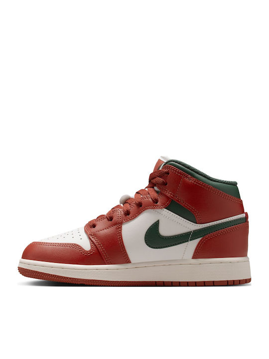 Air  1 Mid Men's Boots Redstone Midnight Green
