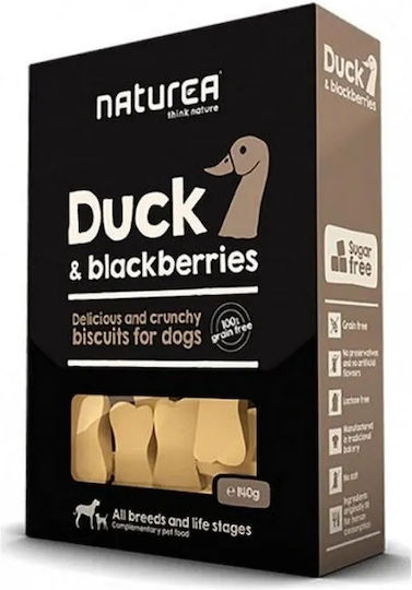 Naturea Blackberries Kekse Hund ohne Getreide mit Ente 140gr