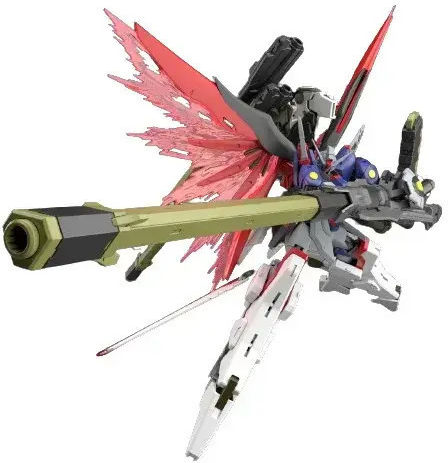 Hg 1/144 Destiny Gundam Spec Ii și Silueta Zeus