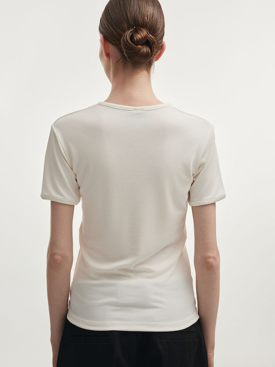 Women's Sports Top Fast Drying White