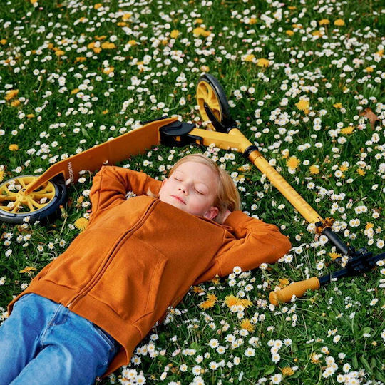 Hudora Kinderroller 2-Rad Gelbe