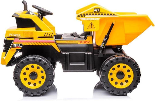 Doppelsitzer Lastwagen mit Fernbedienung 12 Volt Gelb