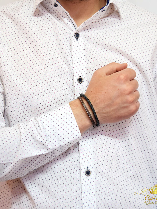 Chrysostomos Herren Lederarmband