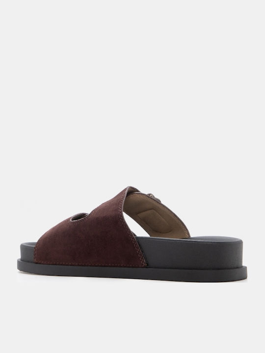 Дамски Сандали Flatforms Кафяви