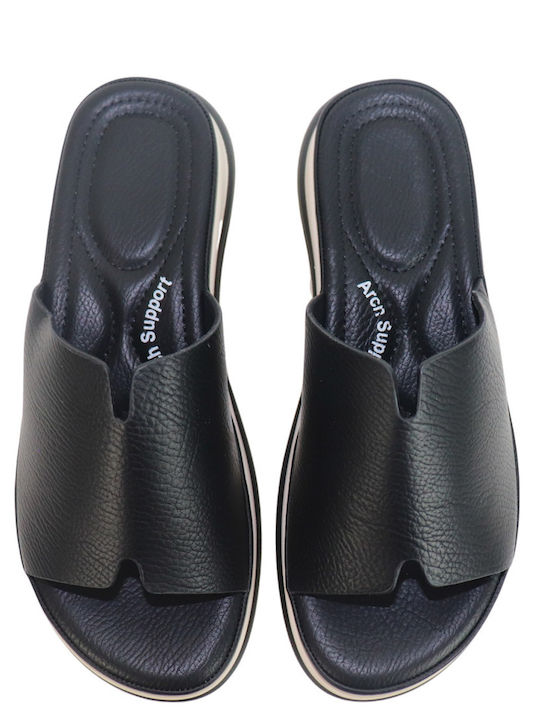 Women's Anatomic Flatforms Black Sandals