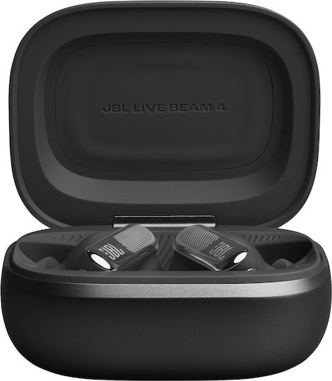 JBL Live Beam 4 In-ear Bluetooth Handsfree Headphones with Sweat Resistance and Charging Case Black