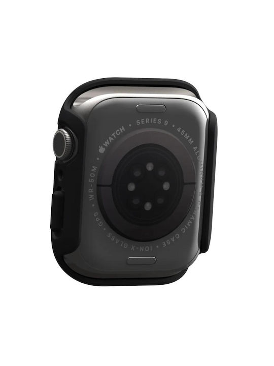 UAG Kunststoff Tragbare Hülle in Schwarz für Apple Watch 45mm