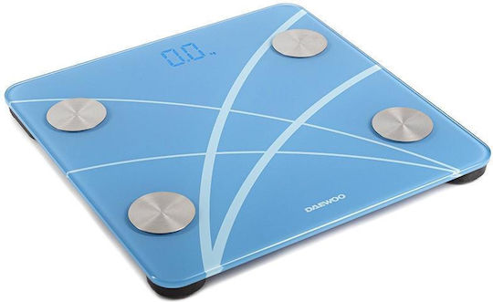 Daewoo Smart Badezimmerwaage 180kg mit Bluetooth Blaue