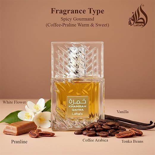 Lattafa Lattafa Khamrah Qahwa Eau de Parfum 100ml