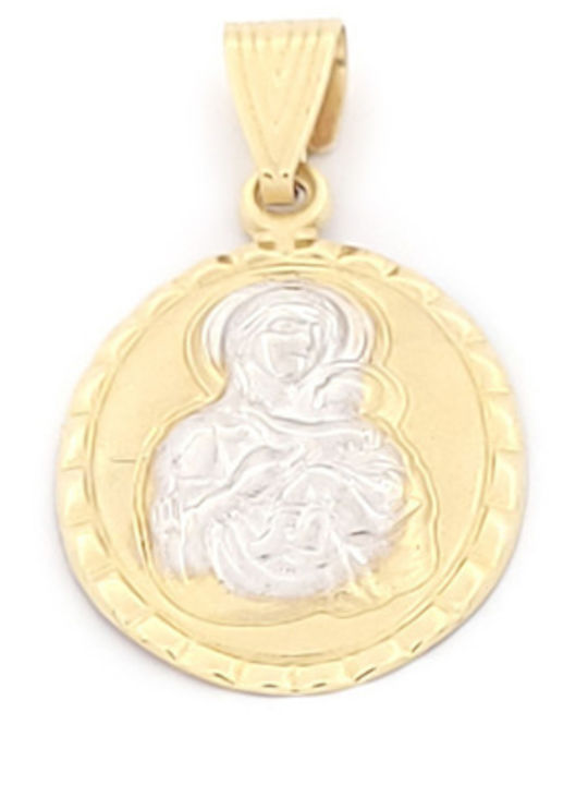 Charm Talisman Göttliche Mutter aus 14K Gold Charm Talisman Göttliche Mutter aus 14K Gold