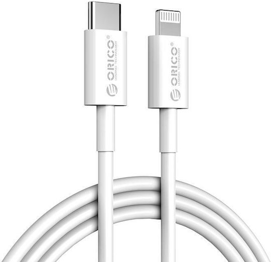Orico Cl01-10 Usb Cable Type-c To Lightning 1m White
