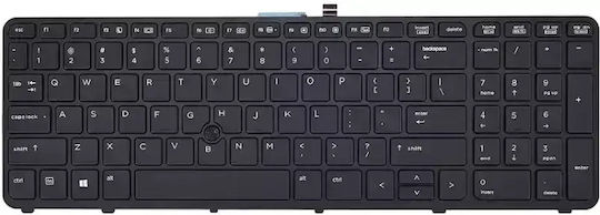 Tastatură Hp Hp Zbook 15 G2 Retroiluminată Us Mentor Premium