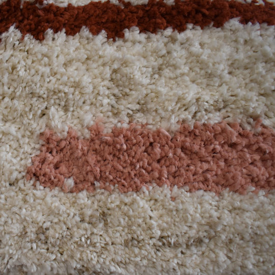 Shaggy Noelia Rug Rectangular Cream 120x170cm