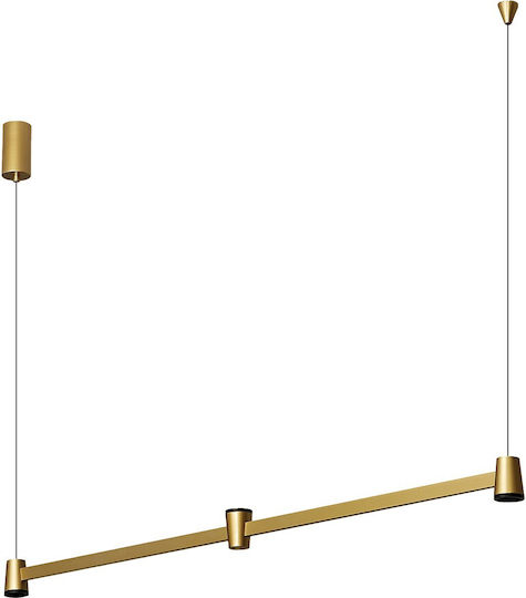VK Lighting LED Κρεμαστό Φωτιστικό Χρυσό VK Lighting LED Κρεμαστό Φωτιστικό Χρυσό