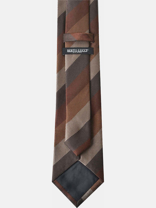 Berto Lucci Men's Printed Tie