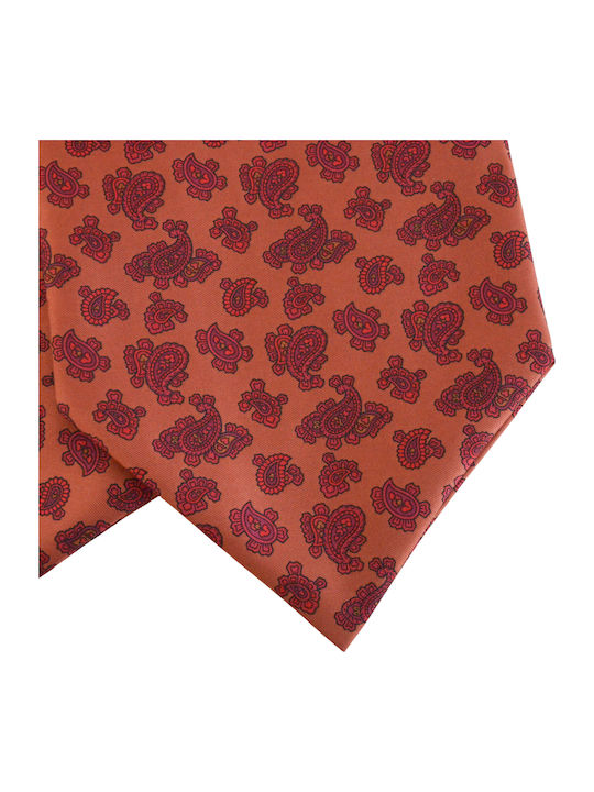 Ascot Men's Silk Tie In Orange Colour Ascot Men's Silk Tie In Orange Colour
