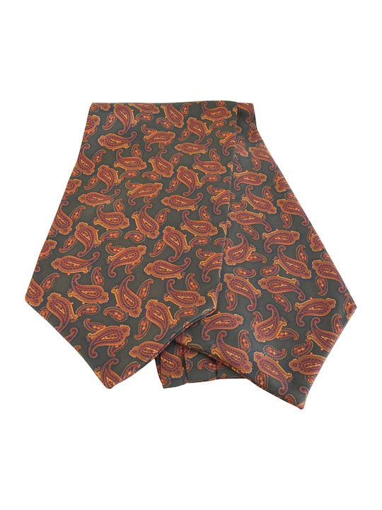 Ascot Ανδρική Γραβάτα Μεταξωτή σε Πράσινο Χρώμα Ascot Ανδρική Γραβάτα Μεταξωτή σε Πράσινο Χρώμα