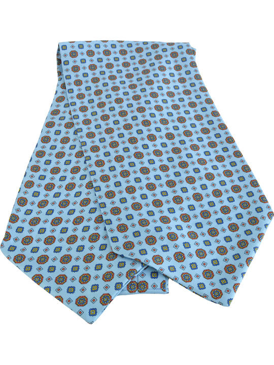 Ascot Men's Silk Tie in Light Blue Color