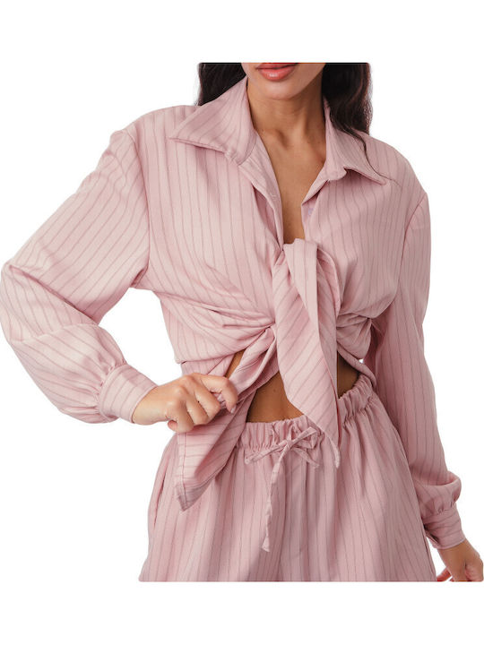 Women's Set With Shorts Pink