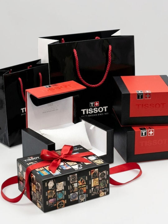 Tissot Дамски Часовник 30мм Кварцов със Сребрист Метална Верижка