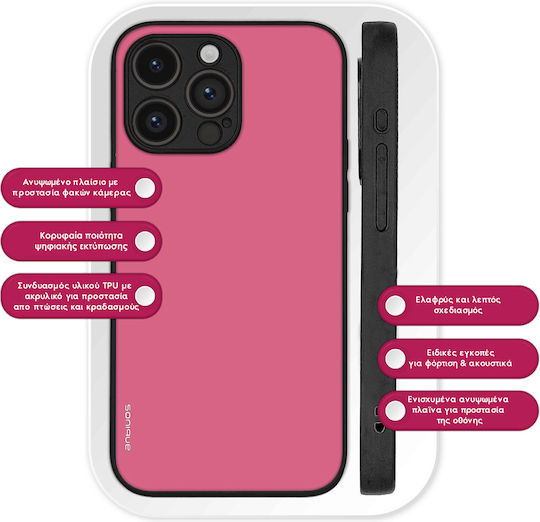 Sonique Colorbloc Series Case Oppo A57 4G Oppo A57s Pink