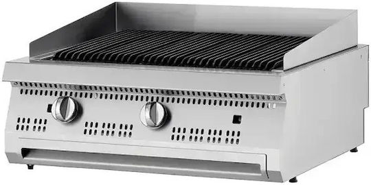 Oztiryakiler 7864.N1.80903.72 Kommerzielle Rotisserie-Öfen und Grills LPG 18kW mit Maßen 90x80x28cm