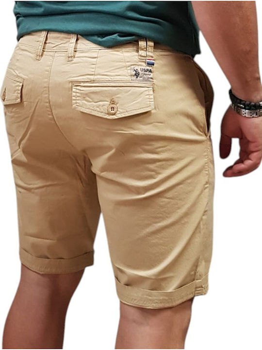 U.S. Polo Assn. Men's Beige Bermuda Shorts