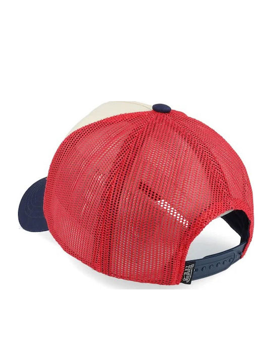 Von Dutch Männliches Trucker-Kappe Weiß Rot Vd 0 Cas1 Cla5-klassisch5