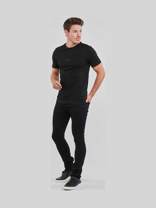 Angels Men's Jeans Pants with Skinny Straight Fit Black