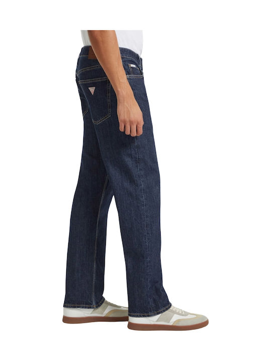Men's Jeans Pants with Regular Straight Fit Blue