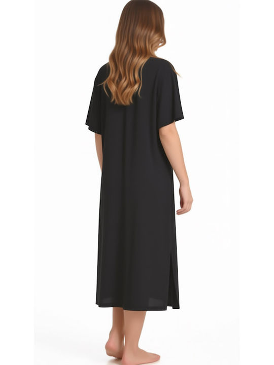 Zen by Daisy Women's Maxi Beach Dress Anthracite