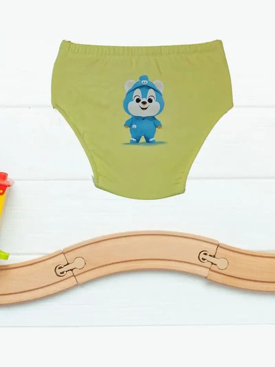 Poopes Set Kids Underwear Potty Training Pants 3 Pieces Multicolour