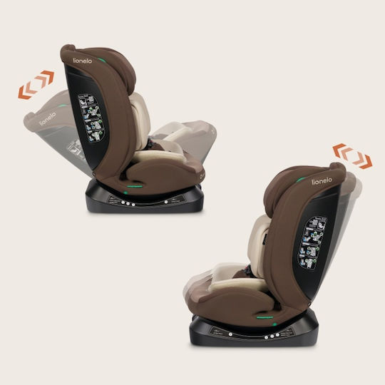 Lionelo Aart Car Seat i-Size with Isofix Beige Chocolate
