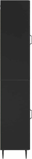 Dulap De Depozitare Din Lemn Cu 2 Sertare M33xL34.5xÎ89.5cm