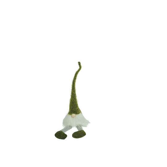 Moș Crăciun Decorativ Verde 52 cm