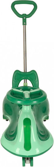 ikonka Ride On cu Mâner Verde
