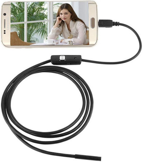 Usb Αδιάβροχη Κάμερα Ενδοσκοπικό Led Κινητά Τηλέφωνα Android 1,65m Αν97