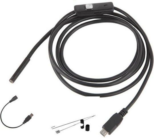 Usb Αδιάβροχη Κάμερα Ενδοσκοπικό Led Κινητά Τηλέφωνα Android 1,65m Αν97