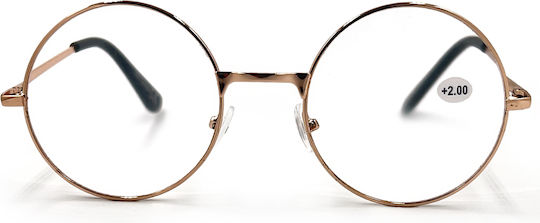 Optosquad Ochelari De Citit +4.00 În Culoare Auriu 6060-3