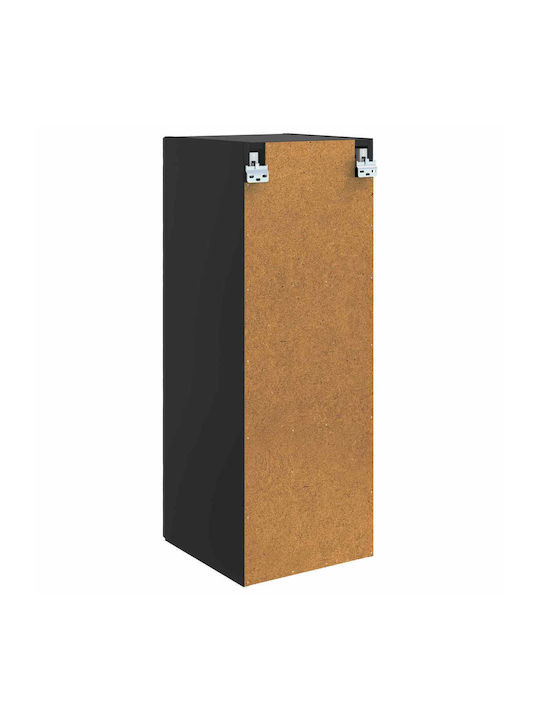 Dulap Suspendat Negru 33x34.5x90 cm