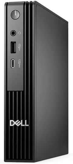 Dell Pro Micro QCM1250 SFF Настолен Компютър (Ultra 5-235/16GB DDR5/250GB SSD/W11 Pro)